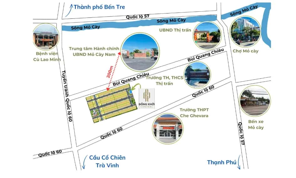 Đồng Khởi Central — Mỏ Cày Nam, Bến Tre