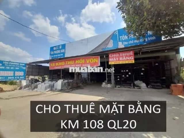 Cho thuê nhà mặt tiền Xã Phú Ngọc Định Quán, Đồng Nai – giá 11 triệu