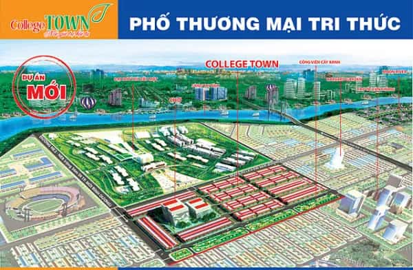 Phố thương mại tri thức College Town — Thới Hòa, Bình Dương
