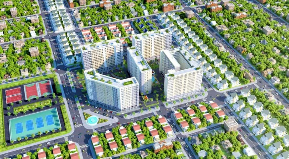 Dự án Green Town Bình Tân (GĐ 2) — Quận Bình Tân, Thành phố Hồ Chí Minh