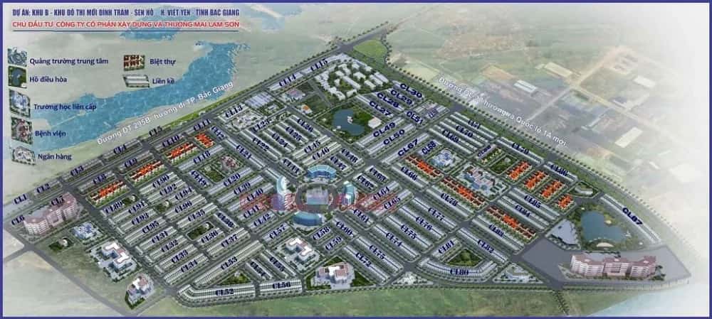 Khu đô thị Đình Trám – Sen Hồ — Hồng Thái, Bắc Giang
