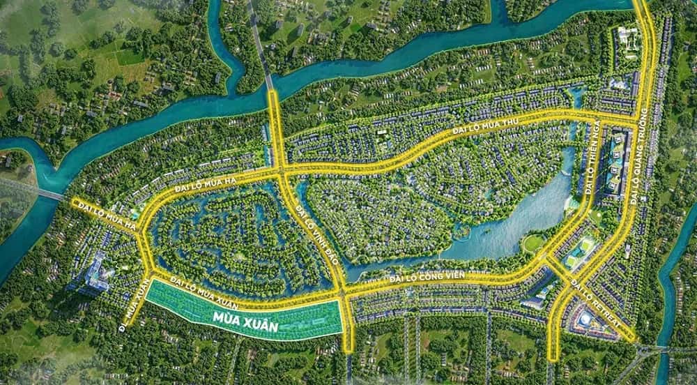 Phân khu Mùa Xuân — Bến Lức, Long An