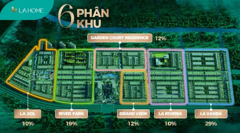 Phân khu La Sol – LA Home Long An — Long An