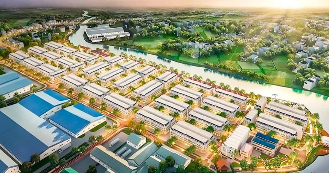 Nhà ở xã hội tại khu công nghiệp Cầu Tràm — Cần Đước, Long An