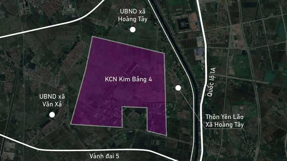 Khu công nghiệp Kim Bảng 4 - giai đoạn 1 — Hà Nam