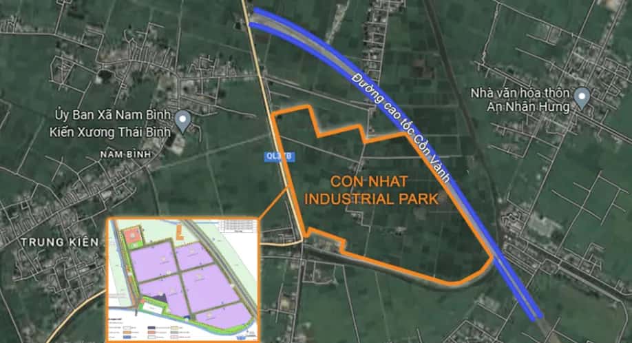 Cụm công nghiệp Cồn Nhất — Thái Bình