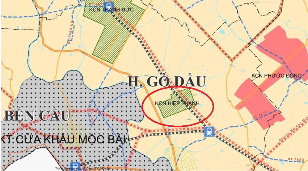 Khu công nghiệp Hiệp Thạnh - giai đoạn 1 Tây Ninh — Tây Ninh