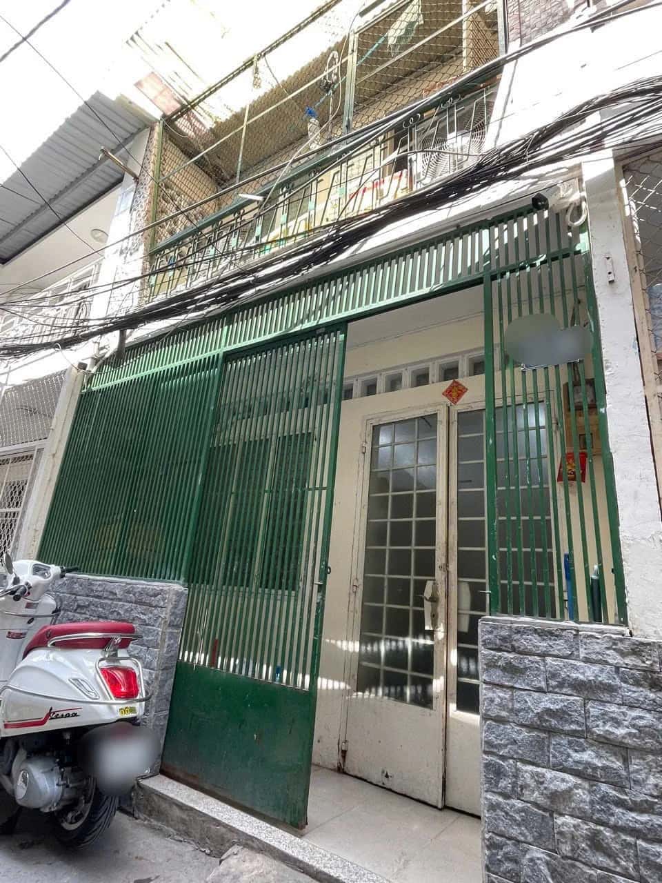 Cho thuê nhà hẻm 357/11/2B Cách Mạng Tháng Tám Quận 10, TP.HCM – 2 phòng ngủ, giá 12 triệu