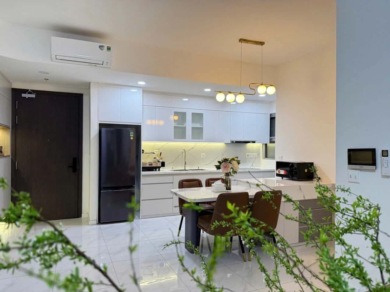 Cho thuê căn hộ chung cư 15A  Nguyễn Hữu Thọ Huyện Nhà Bè, TP.HCM – 2 phòng ngủ, giá 18 triệu