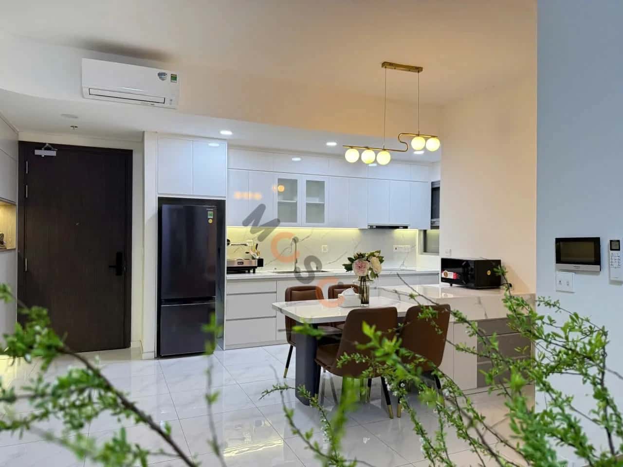 Cho thuê căn hộ chung cư 15A  Nguyễn Hữu Thọ Huyện Nhà Bè, TP.HCM – 2 phòng ngủ, giá 18 triệu