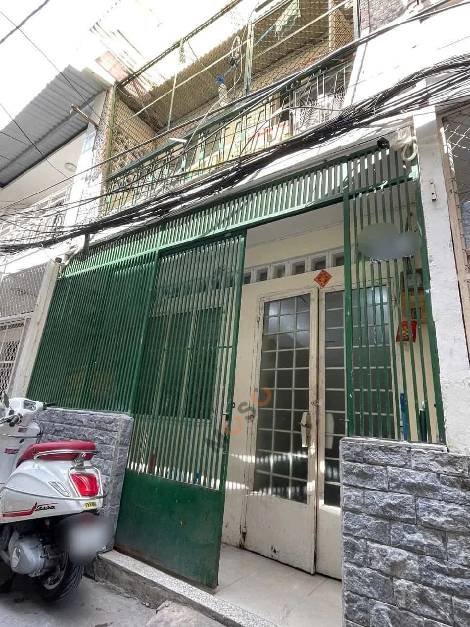 Cho thuê nhà hẻm 357/11/2B Cách Mạng Tháng Tám Quận 10, TP.HCM – 2 phòng ngủ, giá 12 triệu