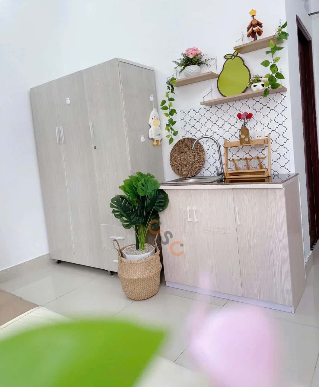 Cho thuê phòng trọ 329/8 Trần Hưng Đạo Quận 1, TP.HCM – 1 phòng ngủ, giá 5.8 triệu