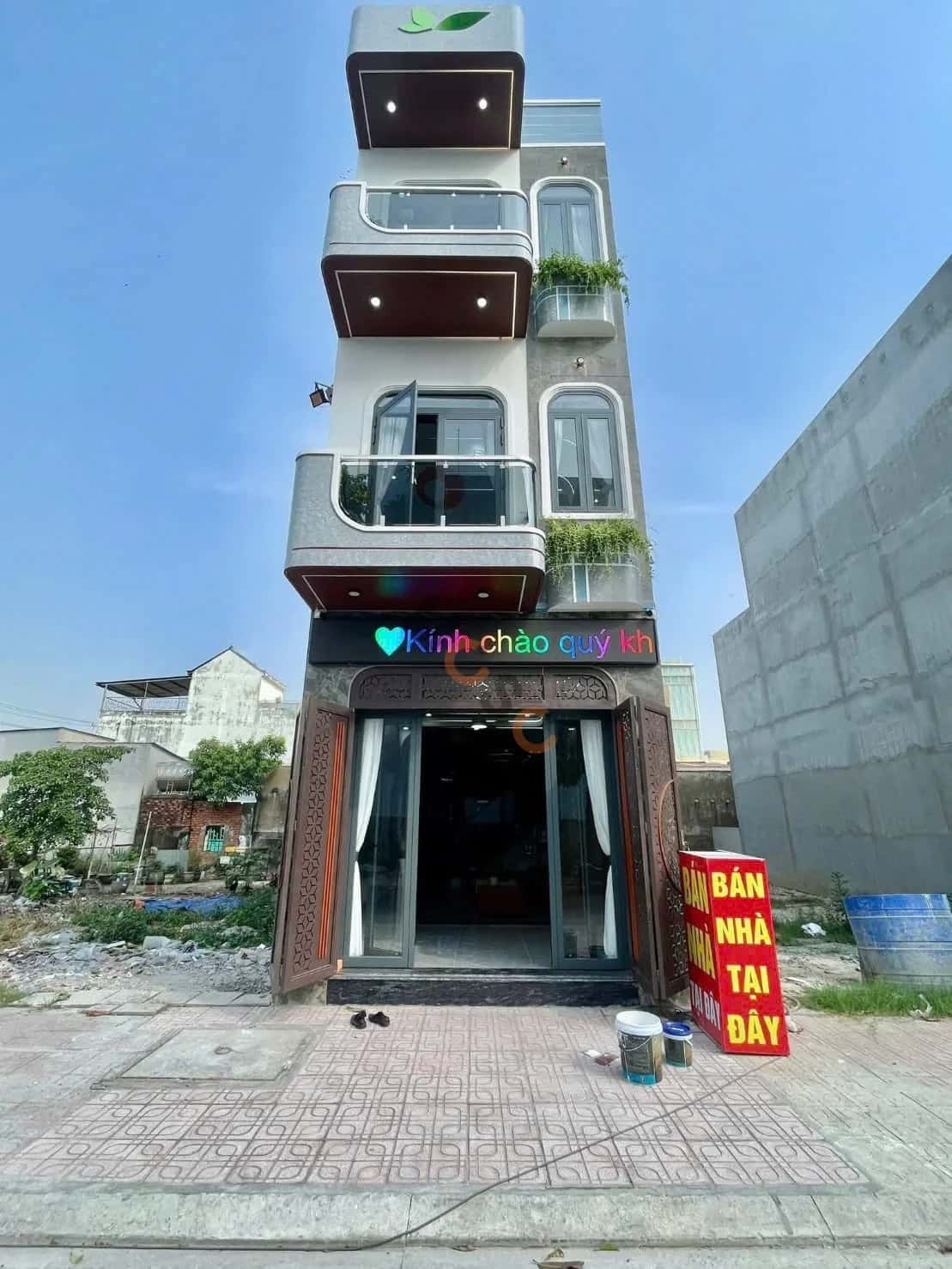 Bán nhà mặt tiền Thửa 871 - Tờ 102 đường N1 Thành phố Thuận An, Bình Dương – 5 phòng ngủ, giá 5.7 tỷ