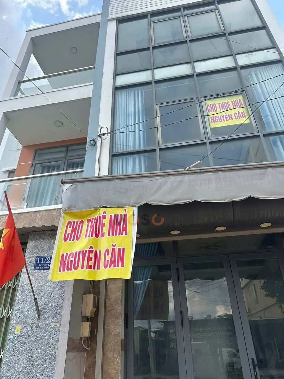 Cho thuê nhà mặt tiền 11/2a Nguyễn Ảnh Thủ, ấp Tiền Lân Huyện Hóc Môn, TP.HCM – giá 18 triệu