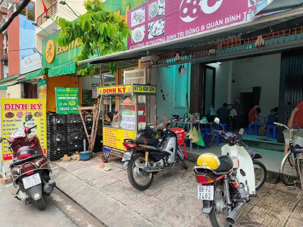 Cho thuê nhà mặt tiền đường 29 Quận Bình Tân, TP.HCM – giá 8 triệu