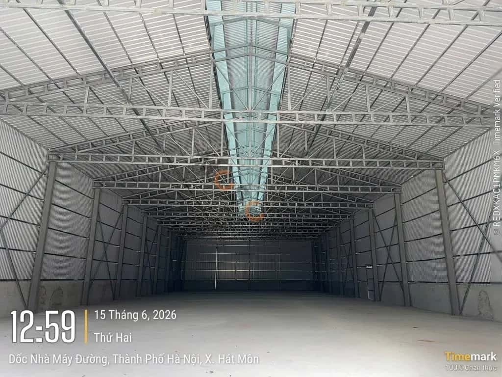 Cho thuê kho, nhà xưởng Quốc Lộ 32 Huyện Đan Phượng, Hà Nội – giá 88 triệu — Hình 3