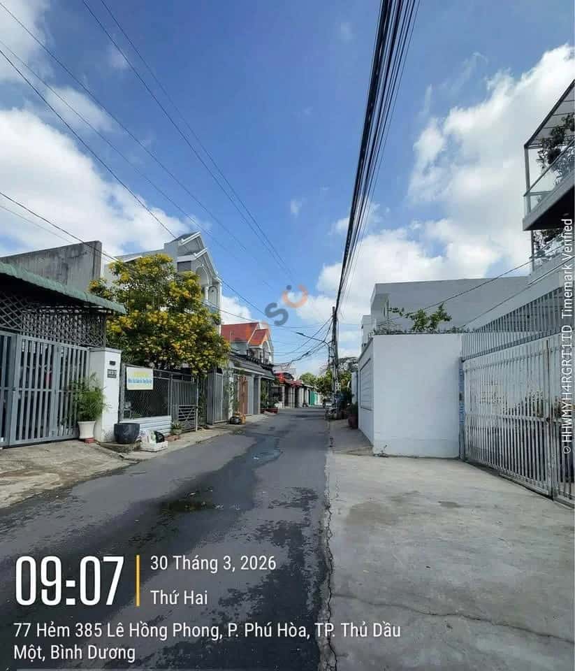 Bán đất hẻm 385 Lê Hồng Phong Thành phố Thủ Dầu Một, Bình Dương – giá 3.5 tỷ — Hình 3 Bán đất hẻm 385 Lê Hồng Phong Thành phố Thủ Dầu Một, Bình Dương – giá 3.5 tỷ — Hình 3