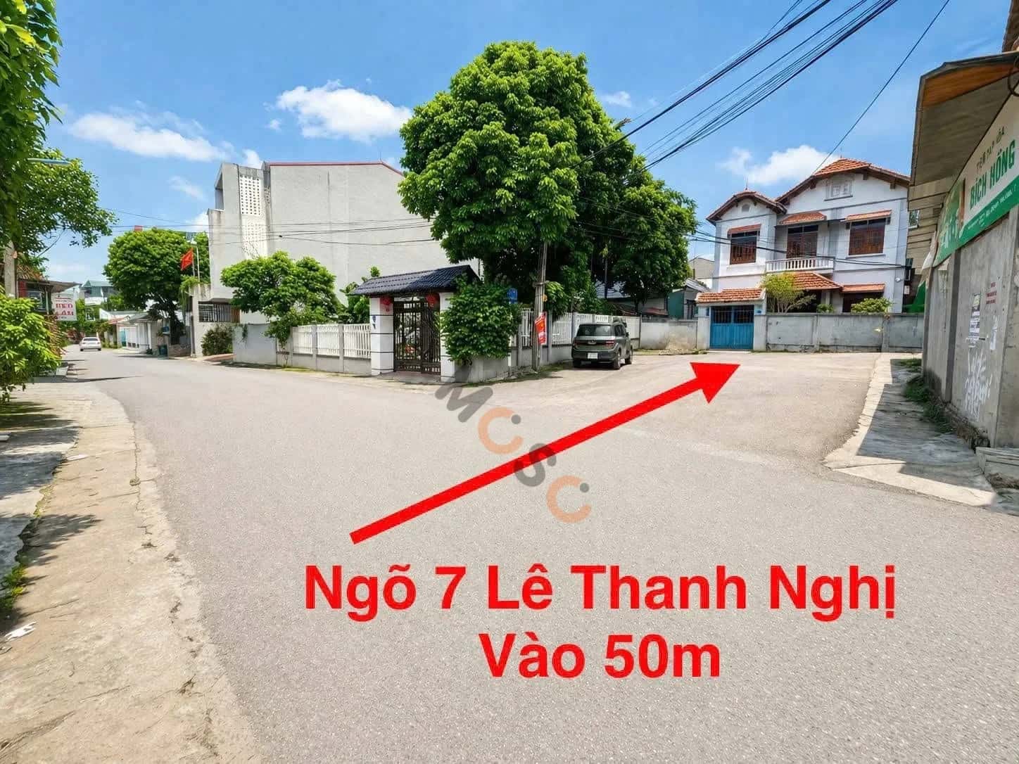 Bán đất Ngõ 7, Lê Thanh Nghị Thành phố Vĩnh Yên, Vĩnh Phúc – giá 1.6 tỷ — Hình 3