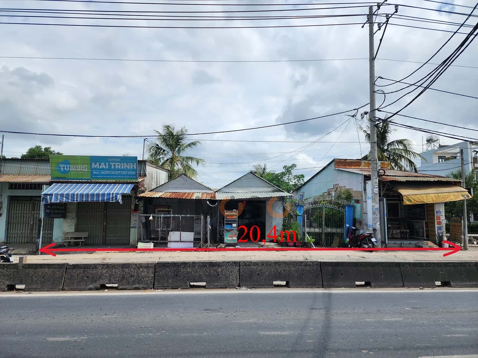 Bán nhà mặt tiền Nguyễn Văn Bứa, ấp 51 Huyện Hóc Môn, TP.HCM – 6 phòng ngủ, giá 29.7 tỷ