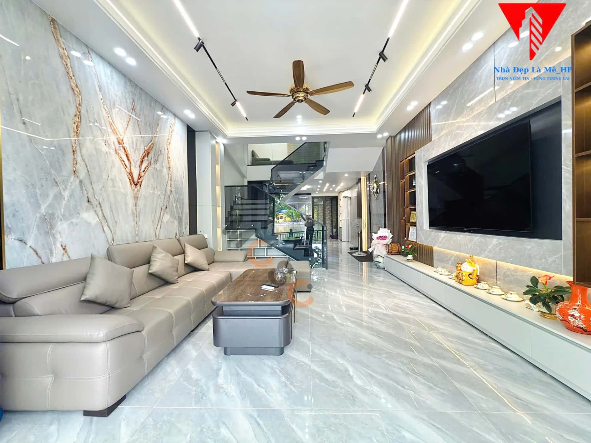 Bán nhà mặt tiền Miếu Hai Xã Quận Lê Chân, TP. Hải Phòng – 3 phòng ngủ, giá 7.3 tỷ — Hình 2