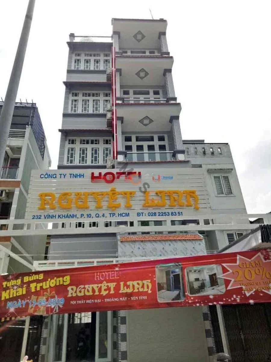 Cho thuê BĐS khác Vĩnh Khánh Quận 4, TP.HCM – 14 phòng ngủ, giá 95 triệu