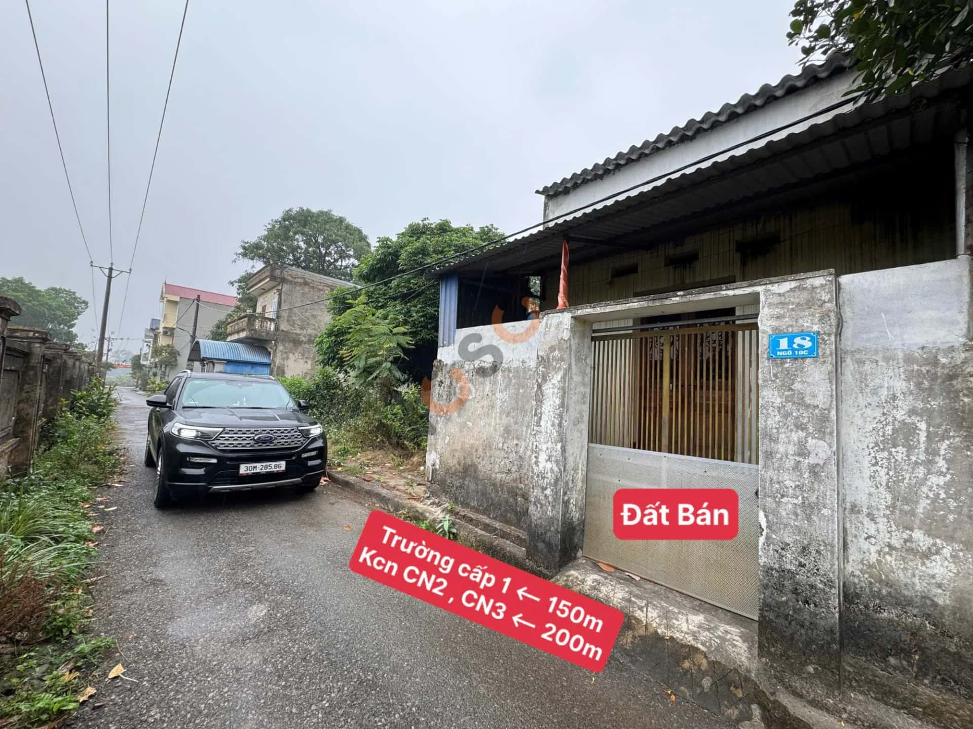 Bán đất thôn Hương Đình Đoài Huyện Sóc Sơn, TP. Hà Nội – giá 2.6 tỷ — Hình 3