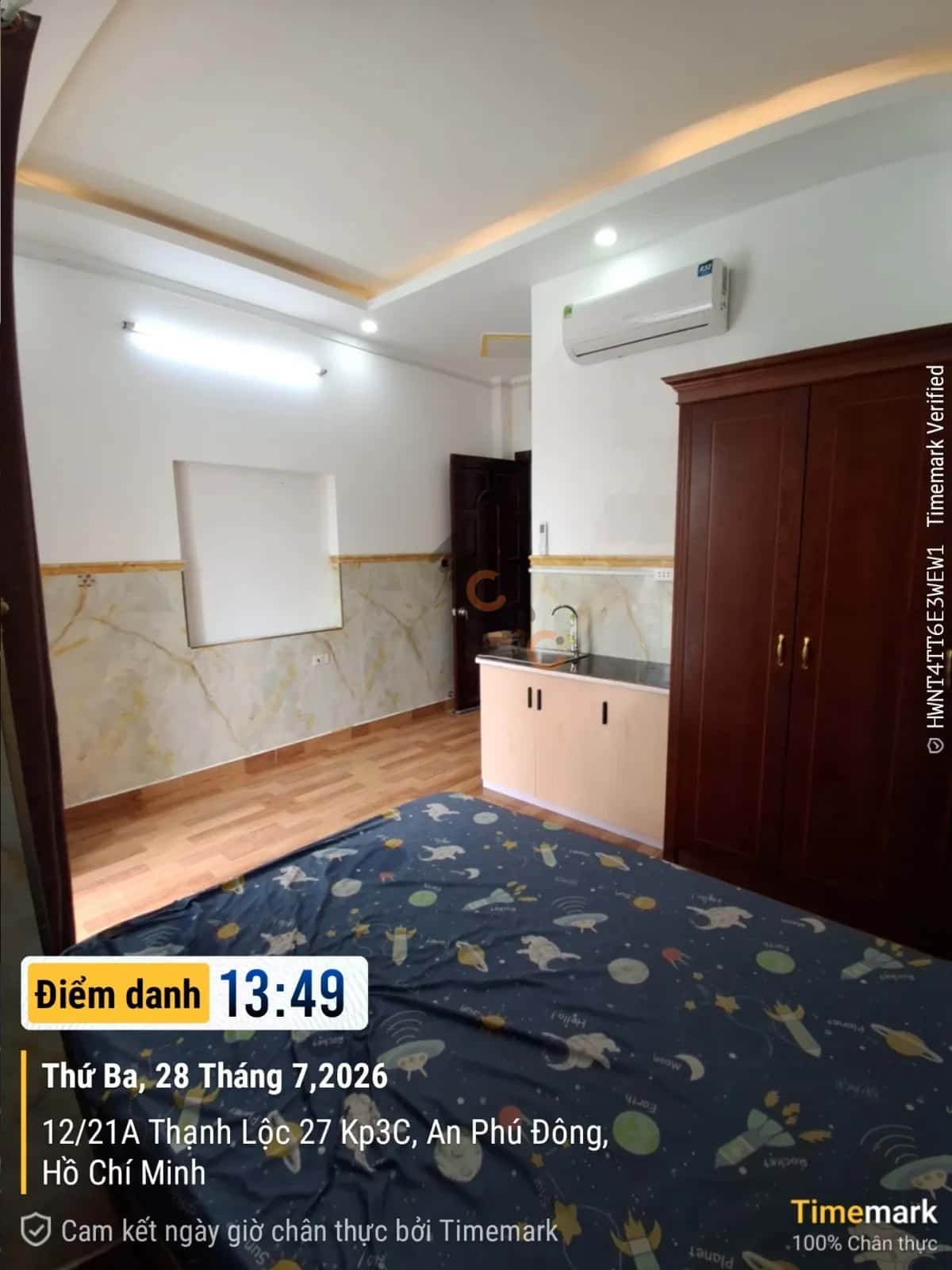 Cho thuê phòng trọ Đường Thạnh Lộc 27 An Phú Đông, TP.HCM – giá 2.8 triệu — Hình 3