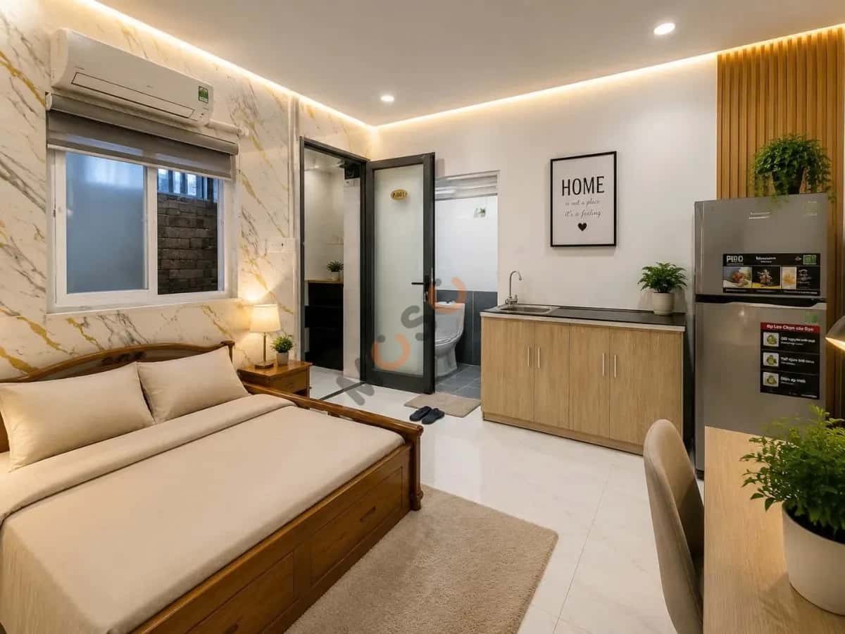 Cho thuê căn hộ chung cư Đường Lê Văn Thọ An Hội Tây, TP.HCM – 1 phòng ngủ, giá 4.5 triệu — Hình 3