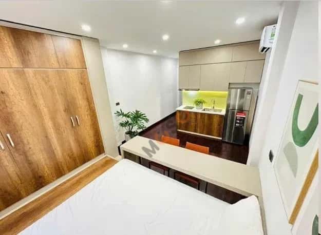 Cho thuê căn hộ chung cư P. Lộc Ô Chợ Dừa, Hà Nội – 1 phòng ngủ, giá 5.6 triệu — Hình 3
