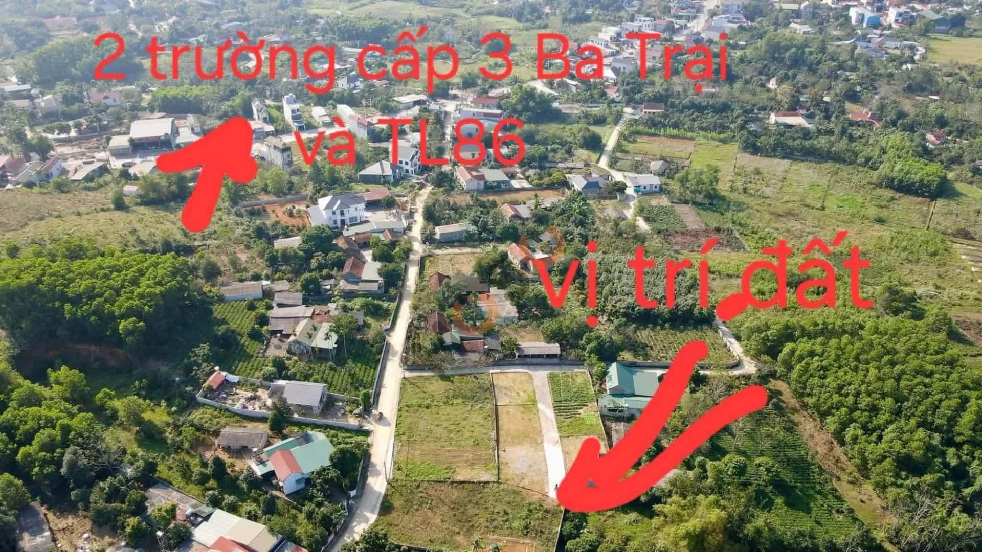 Bán đất hẻm đường DT86, Thôn 6 Huyện Ba Vì, TP. Hà Nội – giá 780 triệu — Hình 3