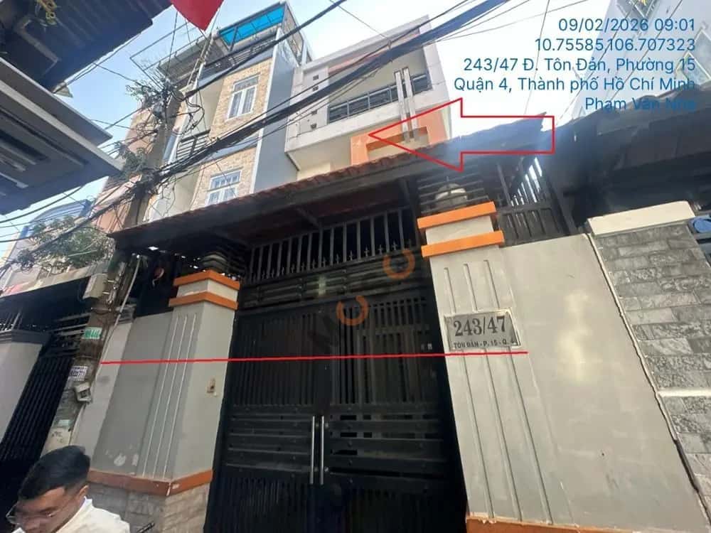 Bán nhà hẻm Đường Tôn Đản Quận 4, TP. Hồ Chí Minh – giá 8.7 tỷ — Hình 3
