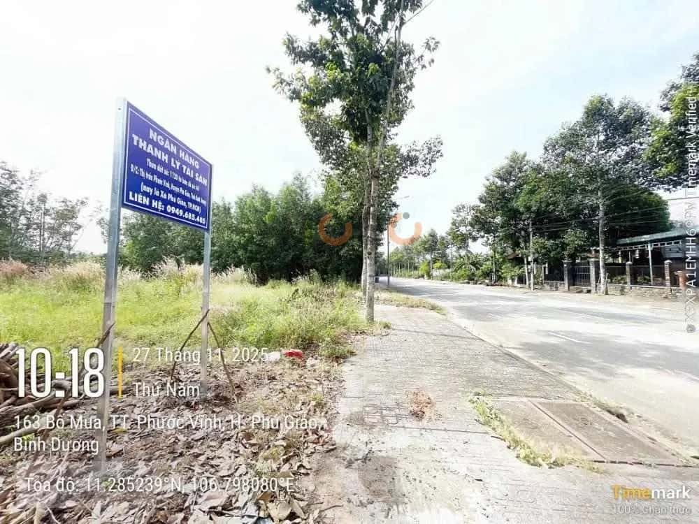 Bán đất Phan Bội Châu Huyện Phú Giáo, Bình Dương – giá 2.9 tỷ — Hình 3