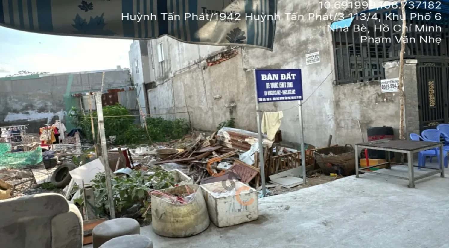 Bán đất Hẻm 1942 Huỳnh Tấn Phát Huyện Nhà Bè, TP.HCM – giá 5.8 tỷ — Hình 2