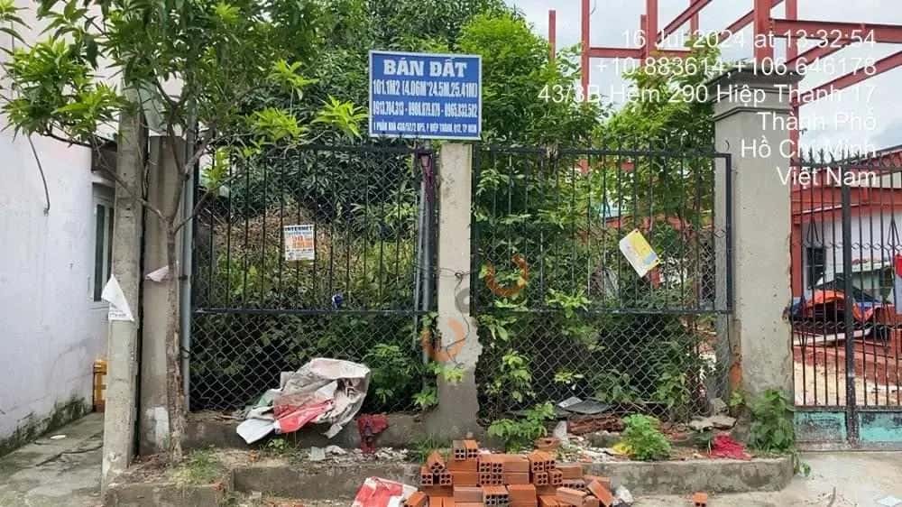 Bán đất Hiệp Thành 17 Quận 12, TP. Hồ Chí Minh – giá 5.1 tỷ — Hình 2