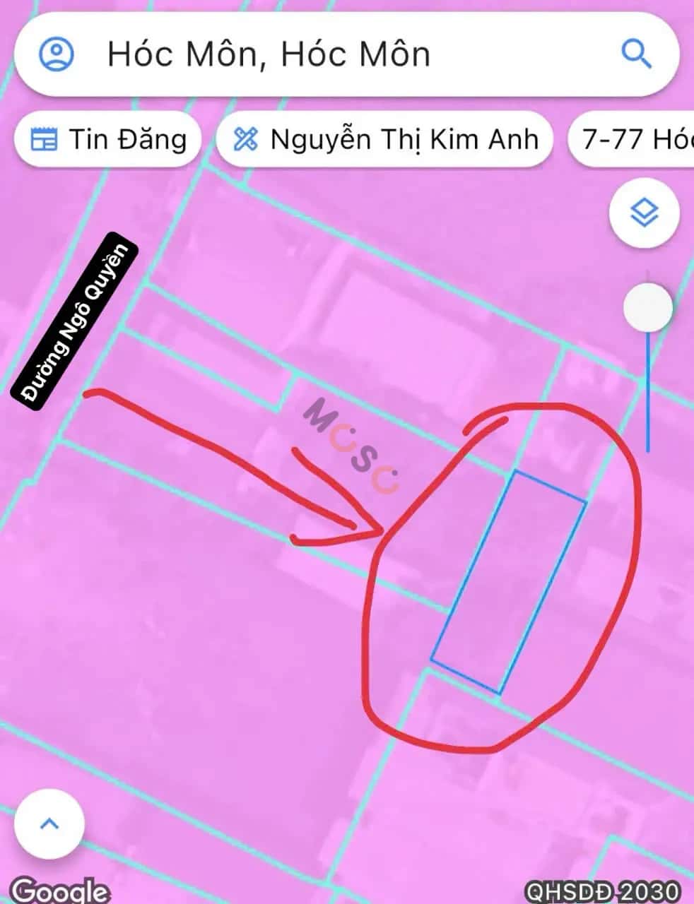Bán đất Hóc Môn, TP. Hồ Chí Minh – giá 2 tỷ — Hình 2
