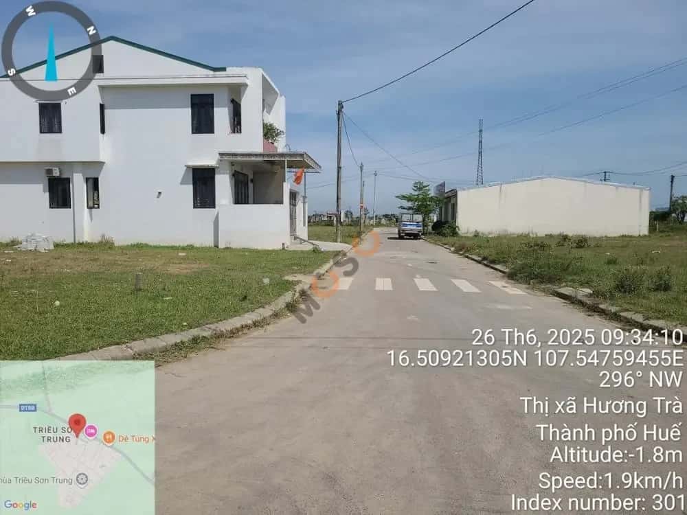 Bán đất Tản Đà Thị xã Hương Trà, Thừa Thiên Huế – giá 2.5 tỷ — Hình 2