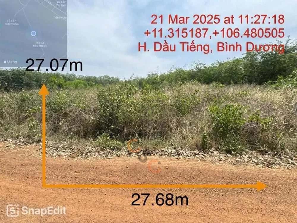 Bán đất Dầu Tiếng, Bình Dương – giá 866 triệu — Hình 2