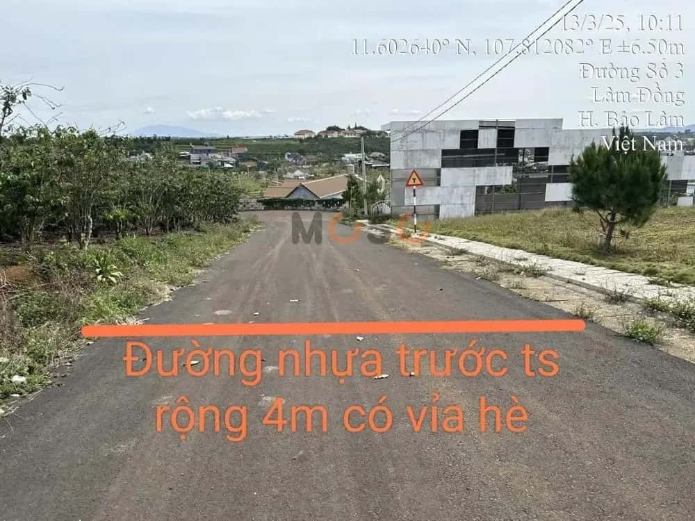 Bán đất Đường Số 3 Huyện Bảo Lâm, Lâm Đồng – giá 553 triệu — Hình 2