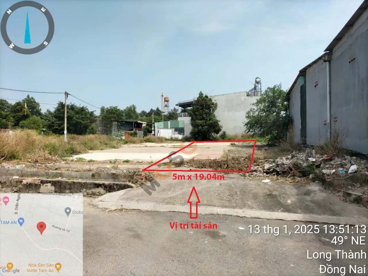 Bán đất Unnamed Huyện Long Thành, Đồng Nai – giá 1.7 tỷ — Hình 3