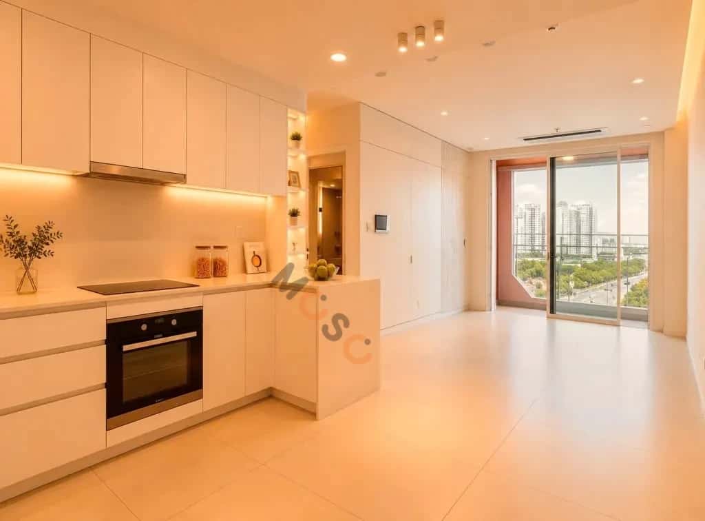 Cho thuê căn hộ chung cư Đường Trần Bạch Đằng Thành phố Thủ Đức, TP.HCM – 2 phòng ngủ, giá 32 triệu — Hình 3