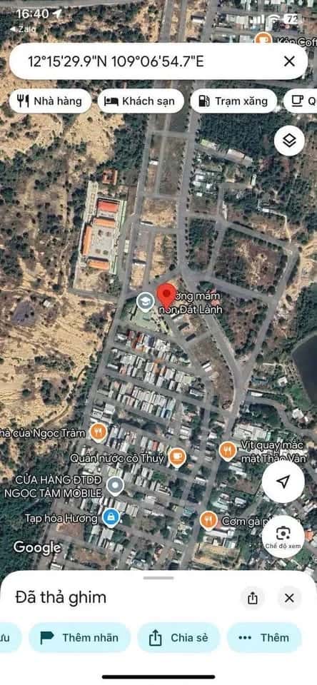 Bán đất Khu TĐC Đất Lành Thành phố Nha Trang, Khánh Hòa – giá 3.3 tỷ — Hình 3