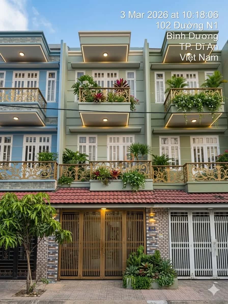 Bán nhà mặt tiền đường N1 Thành phố Dĩ An, Bình Dương – 3 phòng ngủ, giá 4.3 tỷ — Hình 2