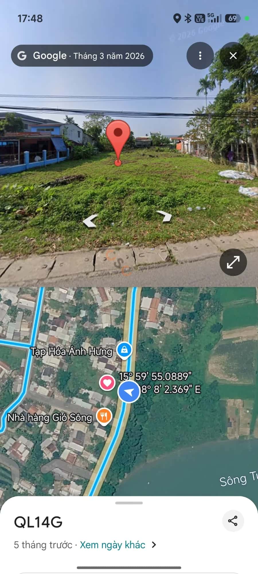 Bán đất QL 14G Huyện Hòa Vang, TP. Đà Nẵng – giá 5.8 tỷ — Hình 2