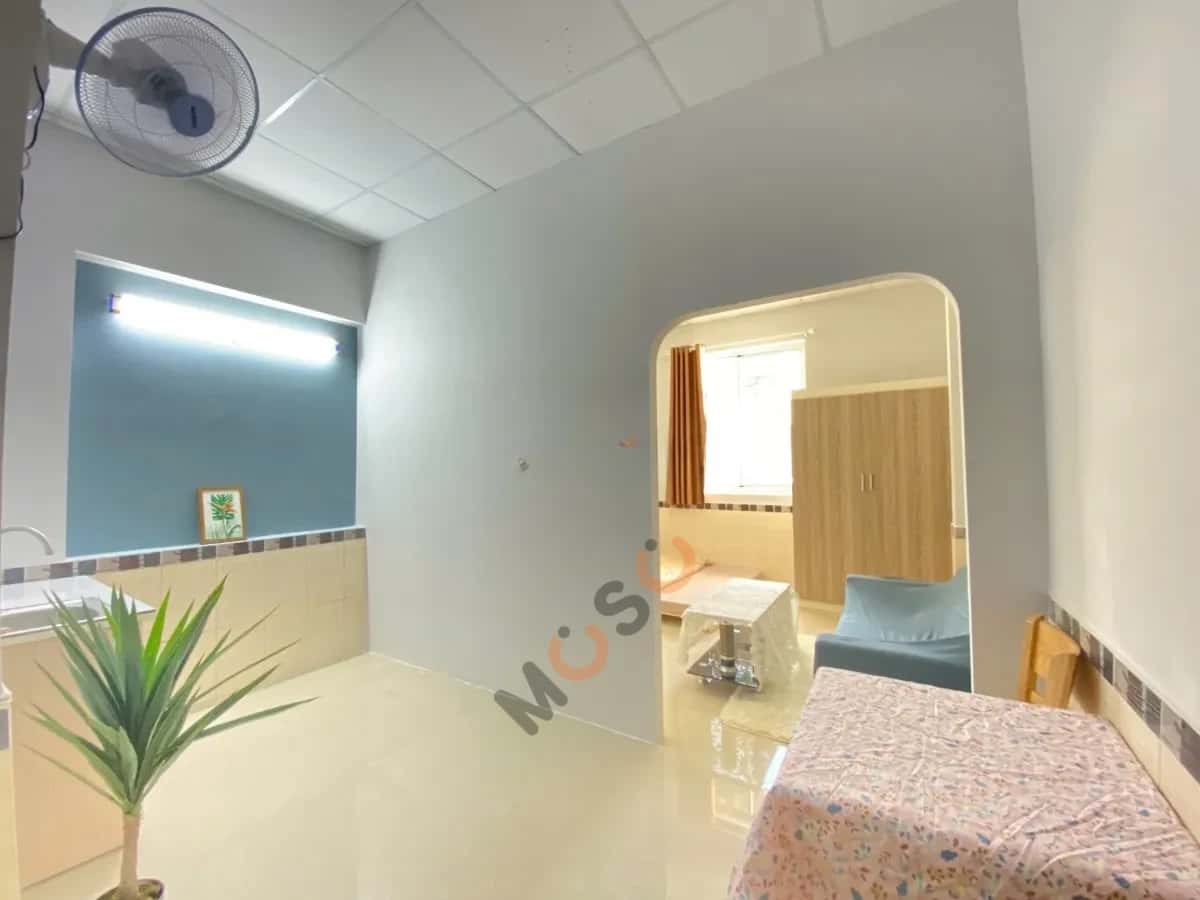 Cho thuê căn hộ dịch vụ Hồ Văn Huê Phường Đức Nhuận, TP.HCM – 1 phòng ngủ, giá 6 triệu — Hình 3
