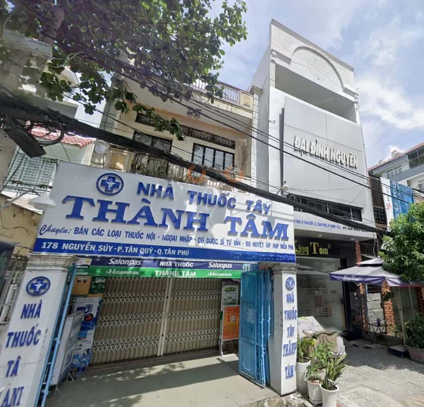 Bán nhà mặt tiền Nguyễn Suý Quận Tân Phú, TP.HCM – 7 phòng ngủ, giá 15 tỷ — Hình 2