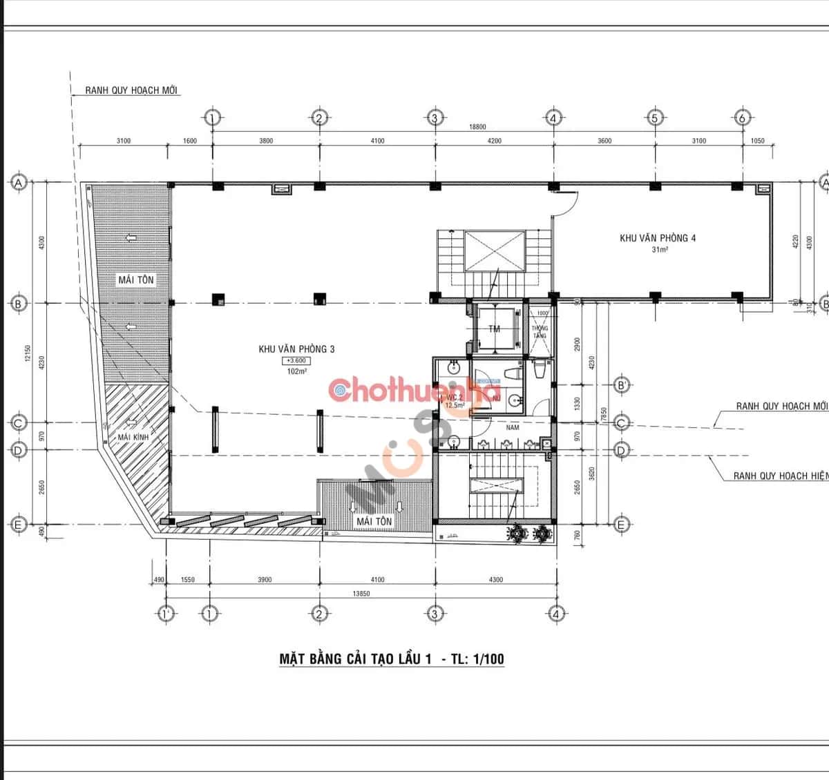 Cho thuê BĐS khác Tân Canh Tân Bình, TP.HCM – giá 130 triệu — Hình 3
