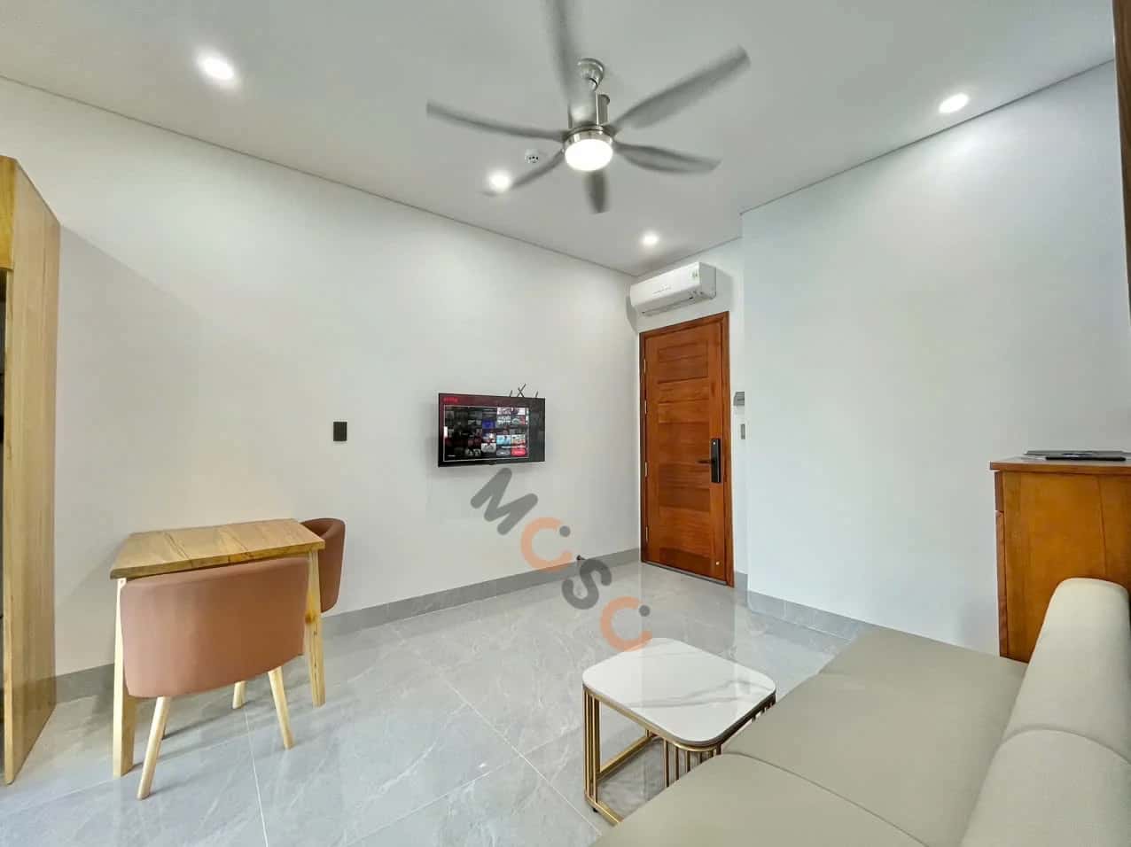 Cho thuê căn hộ dịch vụ Nguyễn Phước Lan Quận Cẩm Lệ, TP. Đà Nẵng – 1 phòng ngủ, giá 10 triệu — Hình 3