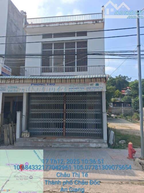 Bán nhà mặt tiền Đường Châu Thị Tế Thành phố Châu Đốc, An Giang – 3 phòng ngủ, giá 4.4 tỷ