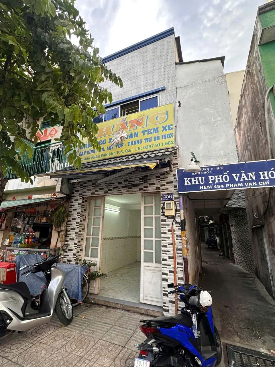 Bán nhà mặt tiền Đường Phạm Văn Chí Quận 6, TP.HCM – 1 phòng ngủ, giá 4.6 tỷ