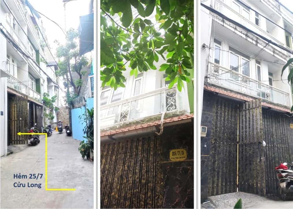 Bán nhà hẻm Cửu Long  Quận Tân Bình, TP.HCM – 1 phòng ngủ, giá 15.5 tỷ